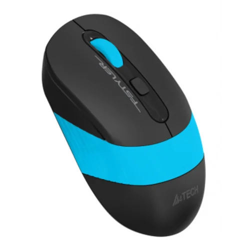 Мышь A4Tech Fstyler FG10S черный/синий оптическая (2000dpi) silent беспроводная USB для ноутбука (4but) Мышь A4Tech Fstyler FG10S черный/синий оптическая (2000dpi) silent беспроводная USB для ноутбука (4but)
